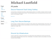 Tablet Screenshot of michael.lustfield.net